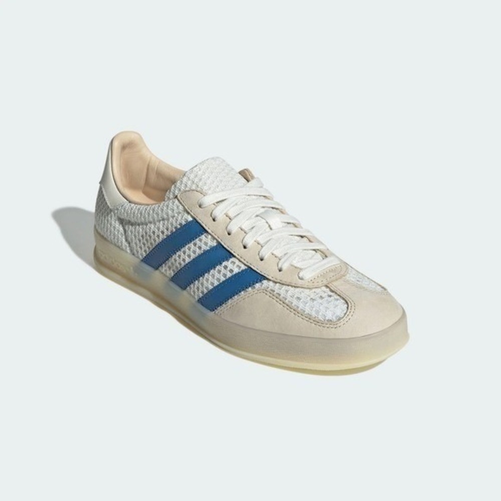 8.5M / 9.5W - [NEW]‎ Men's adidas Gazelle Indoor Shoes 'Off White' JH5419 - Picture 2 of 8